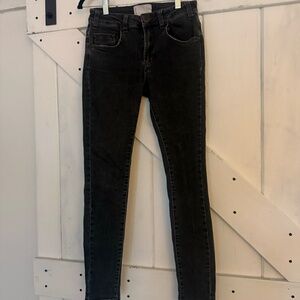 One Teaspoon Skinny Black Jeans